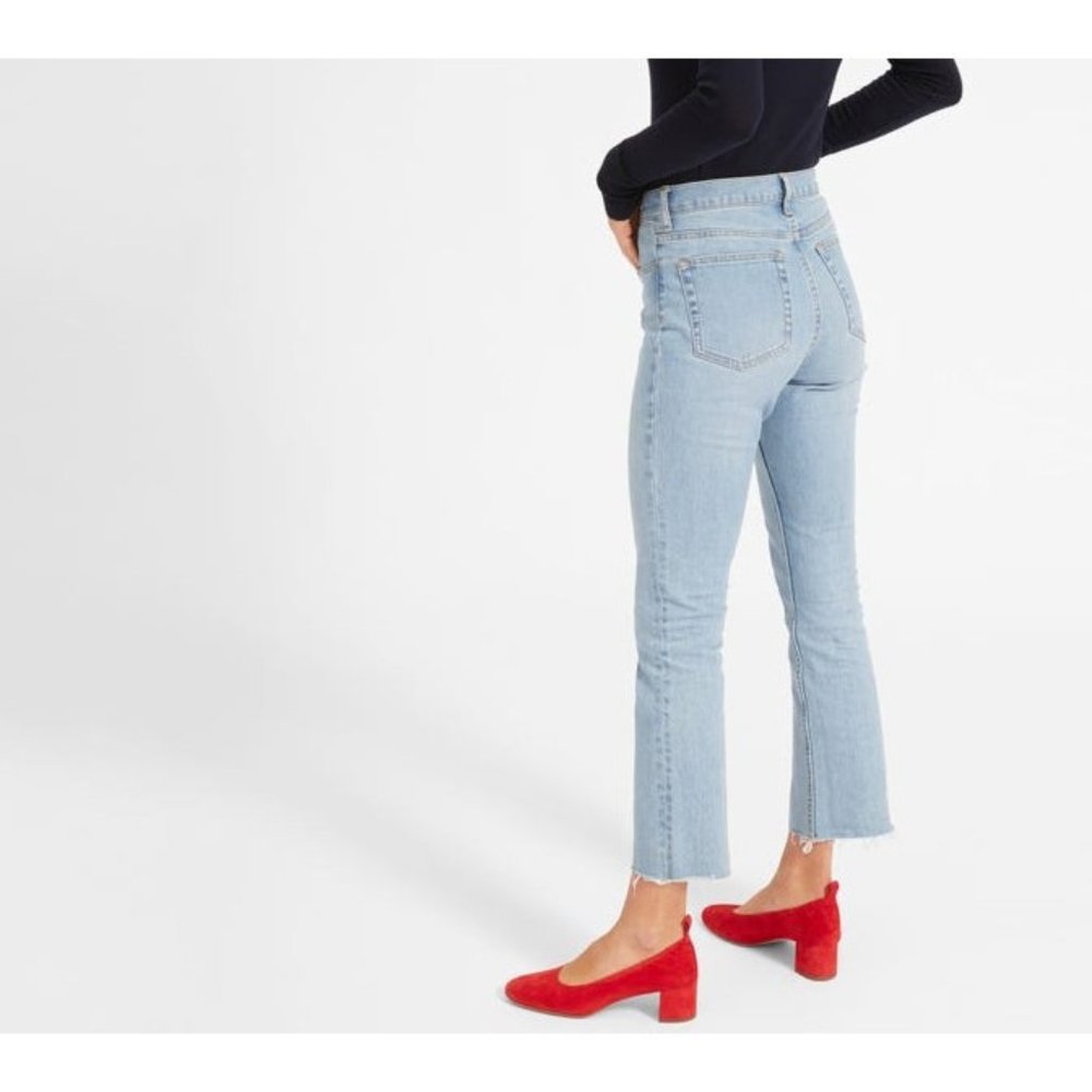 Everlane high rise Kick Crop Jean